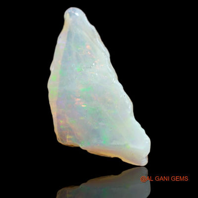 5.75 Cts Natural Australian Fire Opal Loose Gemstone Fancy Rough 23x11x4 mm R-2