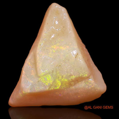 4.20 Cts Unheated Australian Fire Opal Loose Gemstone Fancy Rough Natural 14x13x5 mm R-305