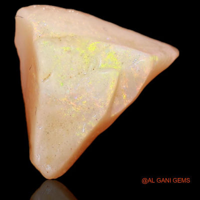 4.20 Cts Unheated Australian Fire Opal Loose Gemstone Fancy Rough Natural 14x13x5 mm R-305