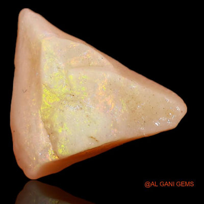 4.20 Cts Unheated Australian Fire Opal Loose Gemstone Fancy Rough Natural 14x13x5 mm R-305