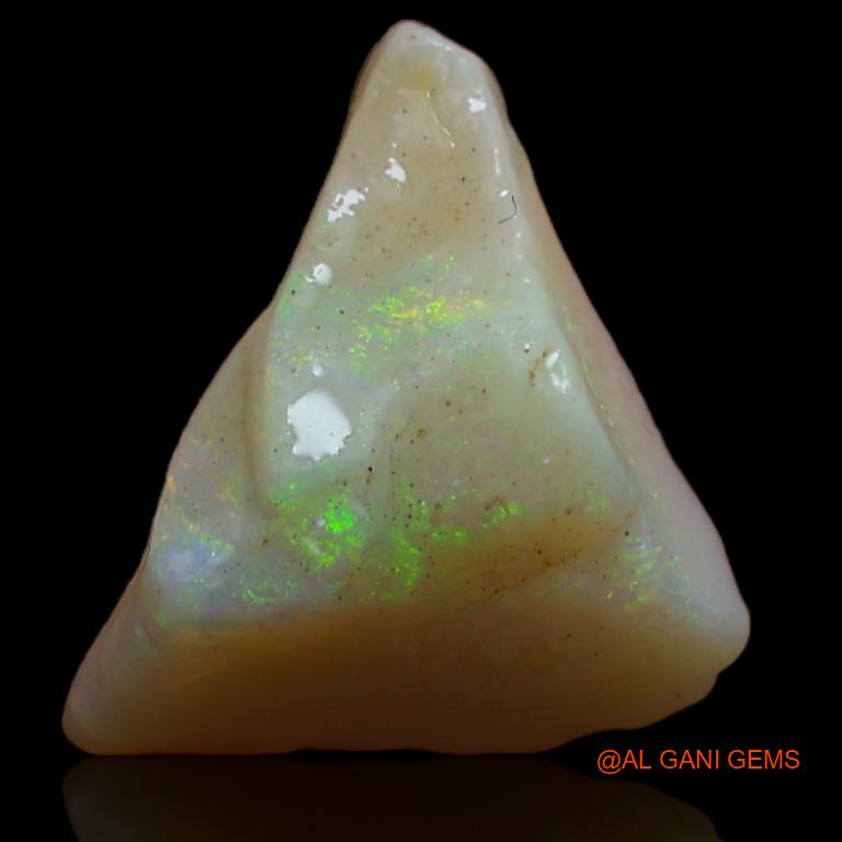 4.20 Cts Unheated Australian Fire Opal Loose Gemstone Fancy Rough Natural 14x13x5 mm R-305