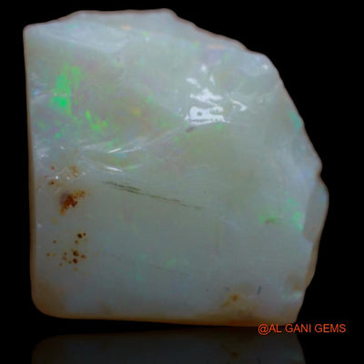 Natural Fire Opal Gemstone 5.60 Cts Loose Fancy Rough From Australia 12x12x5 mm R-309