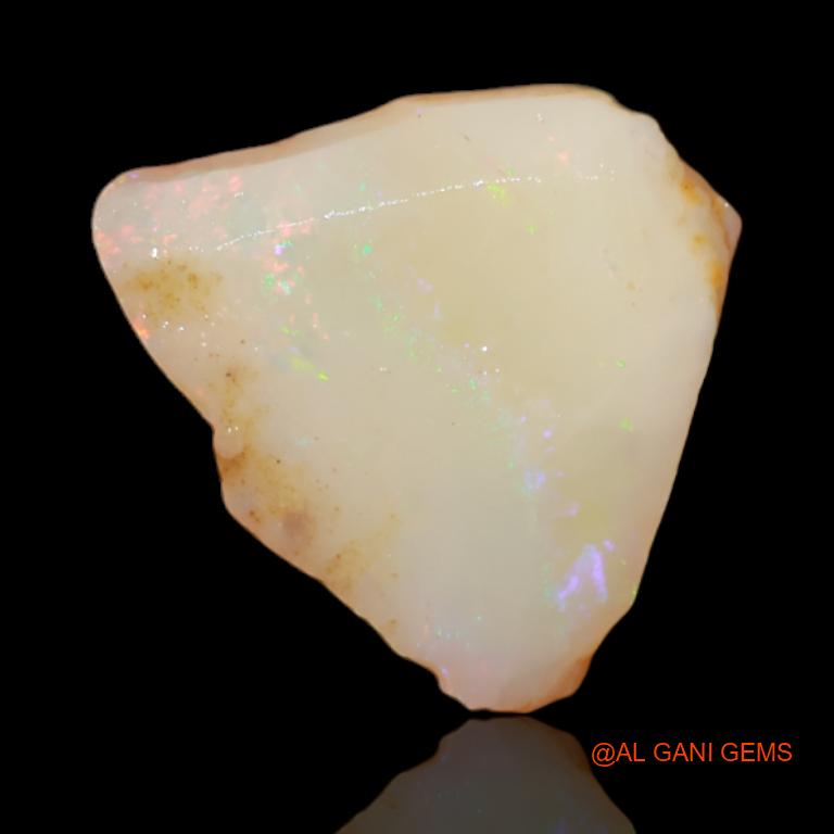 6.30 Cts Natural Australian Fire Opal Loose Gemstone Fancy Rough 20x11x4 mm R-310