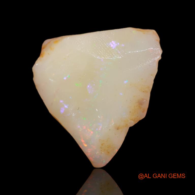 6.30 Cts Natural Australian Fire Opal Loose Gemstone Fancy Rough 20x11x4 mm R-310
