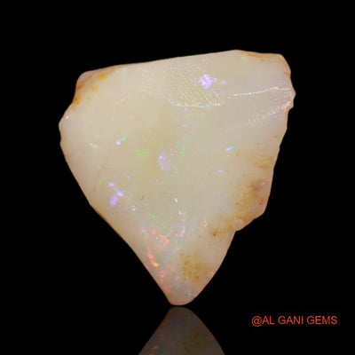 6.30 Cts Natural Australian Fire Opal Loose Gemstone Fancy Rough 20x11x4 mm R-310