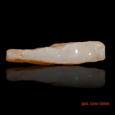 7.35 Cts Natural Australian Fire Opal Loose Gemstone Fancy Rough 18x15x4 mm R-311