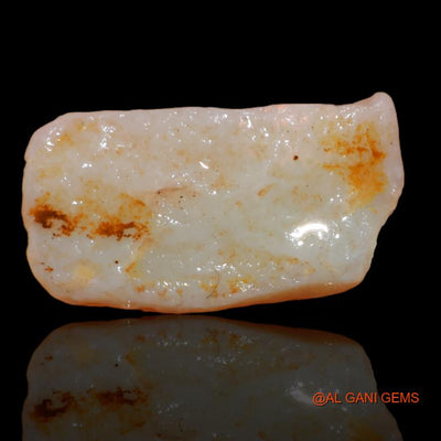 7.35 Cts Natural Australian Fire Opal Loose Gemstone Fancy Rough 18x15x4 mm R-311
