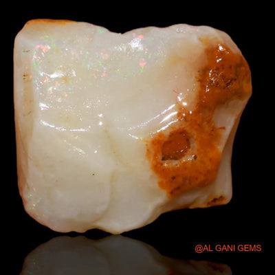 11.15 Cts Unheated Australian Fire Opal Loose Gemstone Fancy Rough Natural 21x14x7 mm R-313
