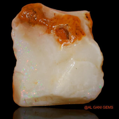 11.15 Cts Unheated Australian Fire Opal Loose Gemstone Fancy Rough Natural 21x14x7 mm R-313