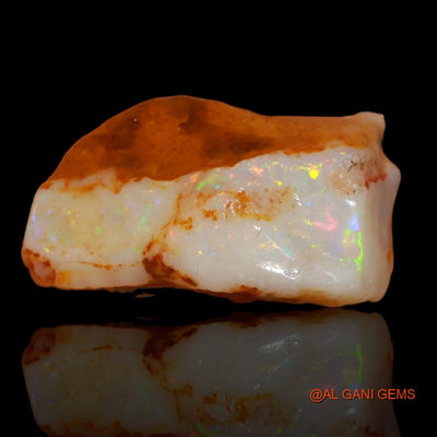 5.40 Cts Unheated Australian Fire Opal Loose Gemstone Fancy Rough Natural 17x9x6 mm R-315