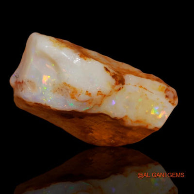 5.40 Cts Unheated Australian Fire Opal Loose Gemstone Fancy Rough Natural 17x9x6 mm R-315