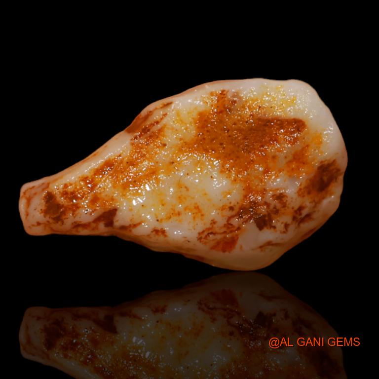 5.40 Cts Unheated Australian Fire Opal Loose Gemstone Fancy Rough Natural 17x9x6 mm R-315