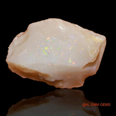 4.15 Cts Natural Australian Fire Opal Loose Gemstone Fancy Rough 17x9x6 mm R-317