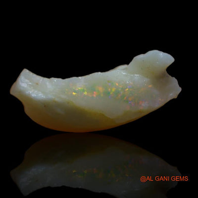6.25 Cts Natural Australian Fire Opal Loose Gemstone Fancy Rough 23x14x4 mm R-318