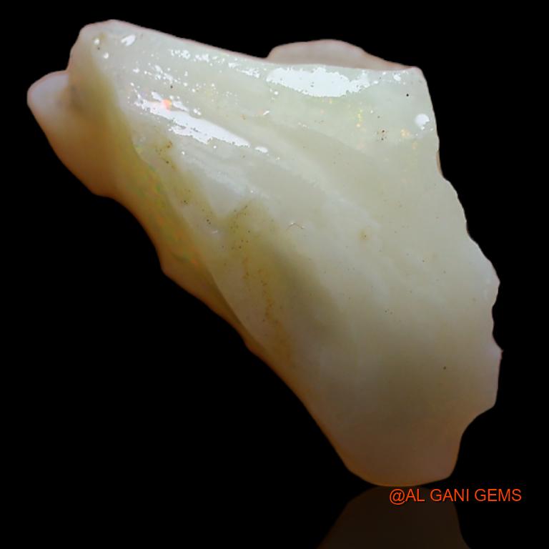 6.25 Cts Natural Australian Fire Opal Loose Gemstone Fancy Rough 23x14x4 mm R-318