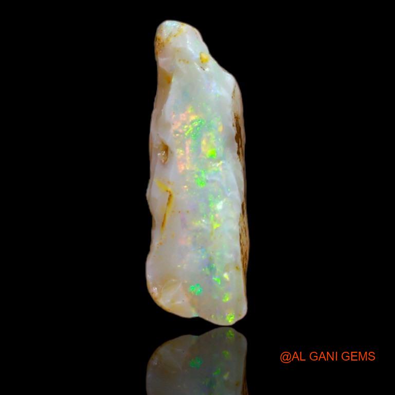 2.70 Cts Unheated Australian Fire Opal Loose Gemstone Fancy Rough Natural 7x3x2 mm R-31