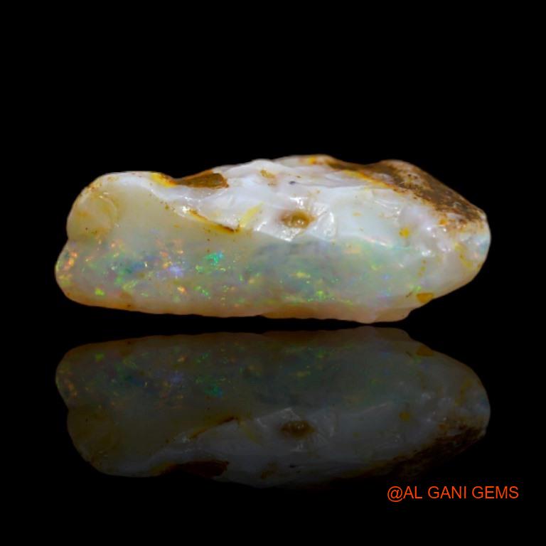 2.70 Cts Unheated Australian Fire Opal Loose Gemstone Fancy Rough Natural 7x3x2 mm R-31