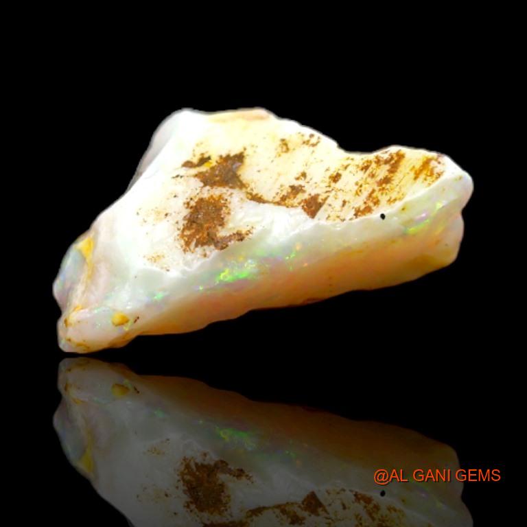 2.70 Cts Unheated Australian Fire Opal Loose Gemstone Fancy Rough Natural 7x3x2 mm R-31