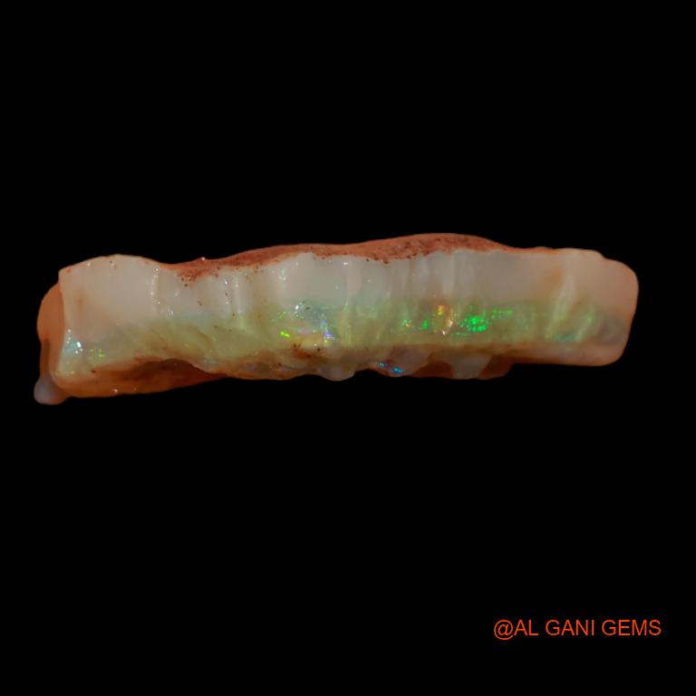 6.70 Cts Natural Australian Fire Opal Loose Gemstone Fancy Rough 20x12x5 mm R-320