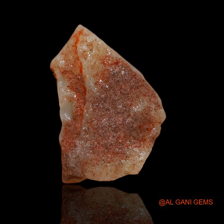6.70 Cts Natural Australian Fire Opal Loose Gemstone Fancy Rough 20x12x5 mm R-320