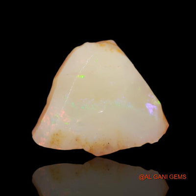 5.80 Cts Natural Australian Fire Opal Loose Gemstone Fancy Rough 17x10x7 mm R-322