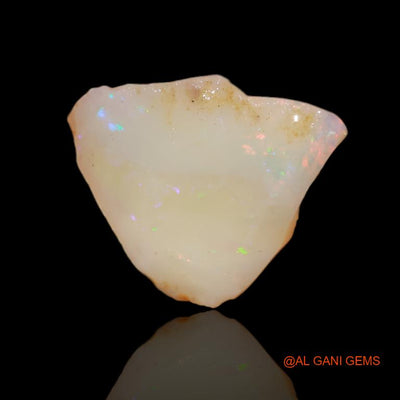 5.80 Cts Natural Australian Fire Opal Loose Gemstone Fancy Rough 17x10x7 mm R-322