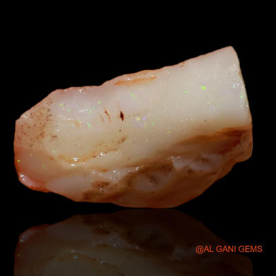 5.00 Cts Natural Australian Fire Opal Loose Gemstone Fancy Rough 16x12x7 mm R-325