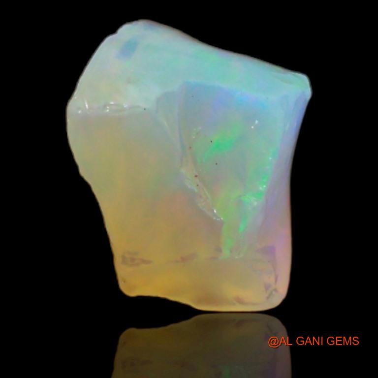 4.50 Cts Natural Australian Fire Opal Fancy Rough Loose Gemstone For Jewelry 6x4x3 mm R-32