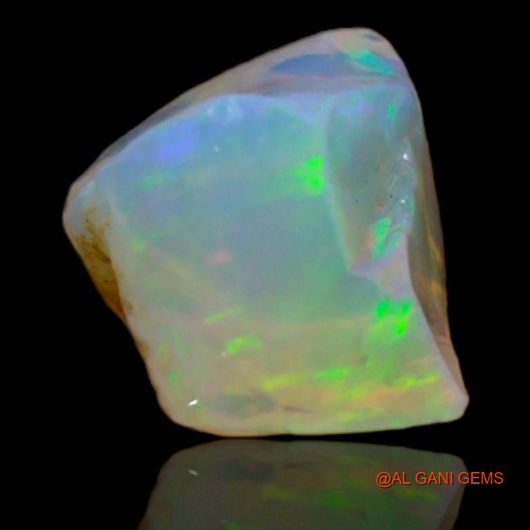 4.50 Cts Natural Australian Fire Opal Fancy Rough Loose Gemstone For Jewelry 6x4x3 mm R-32