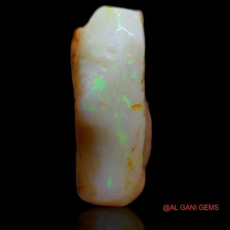 Natural Untreated Fire Opal Loose Gemstone Fancy Rough From Australia 6.00 Cts 16x11x5 mm R-330