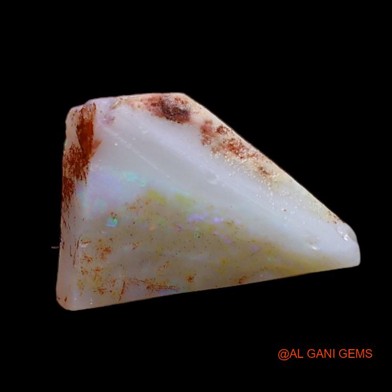 Natural Untreated Fire Opal Loose Gemstone Fancy Rough From Australia 4.70 Cts 15x10x5 mm R-332