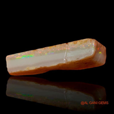 4.55 Cts Natural Australian Fire Opal Loose Gemstone Fancy Rough 20x8x4 mm R-335