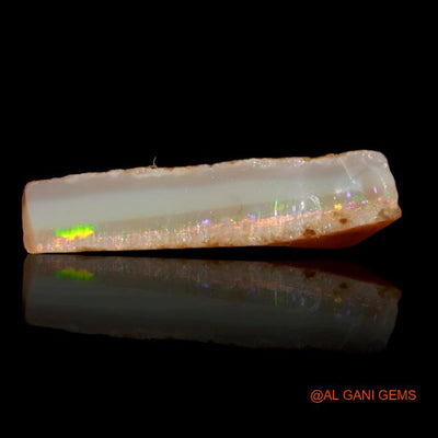4.55 Cts Natural Australian Fire Opal Loose Gemstone Fancy Rough 20x8x4 mm R-335