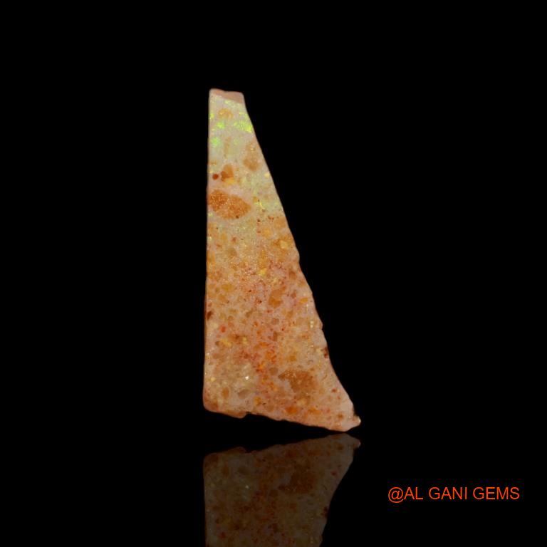 4.55 Cts Natural Australian Fire Opal Loose Gemstone Fancy Rough 20x8x4 mm R-335