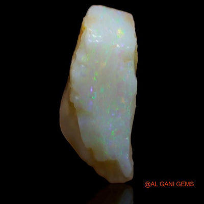 6.20 Cts Natural Australian Fire Opal Loose Gemstone Fancy Rough 16x14x6 mm R-337
