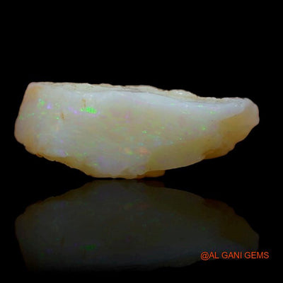 6.20 Cts Natural Australian Fire Opal Loose Gemstone Fancy Rough 16x14x6 mm R-337