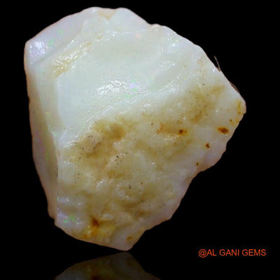 6.20 Cts Natural Australian Fire Opal Loose Gemstone Fancy Rough 16x14x6 mm R-337