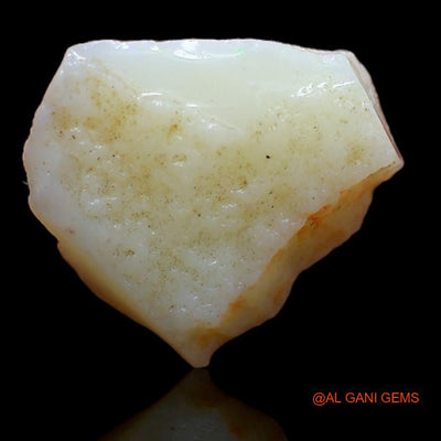 6.20 Cts Natural Australian Fire Opal Loose Gemstone Fancy Rough 16x14x6 mm R-337