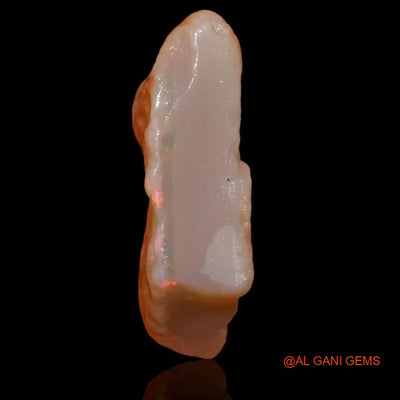 Natural Fire Opal Gemstone 7.70 Cts Loose Fancy Rough From Australia 21x12x5 mm R-338