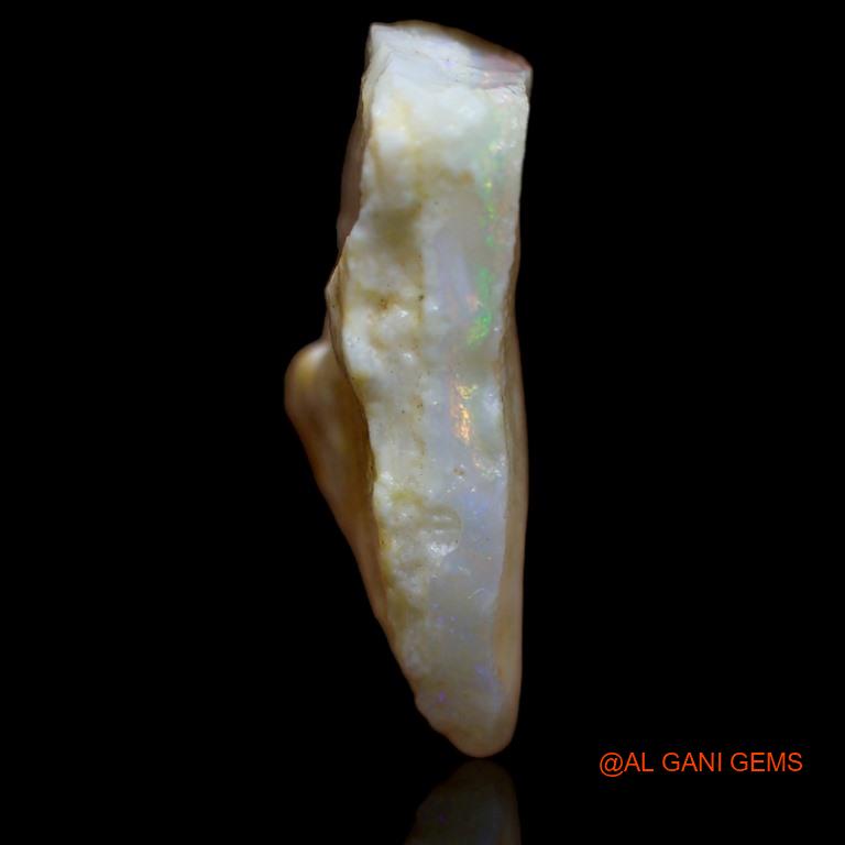 Natural Untreated Fire Opal Loose Gemstone Fancy Rough From Australia 6.70 Cts 19x11x5 mm R-339