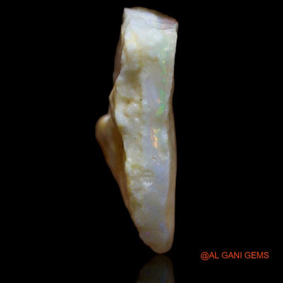 Natural Untreated Fire Opal Loose Gemstone Fancy Rough From Australia 6.70 Cts 19x11x5 mm R-339