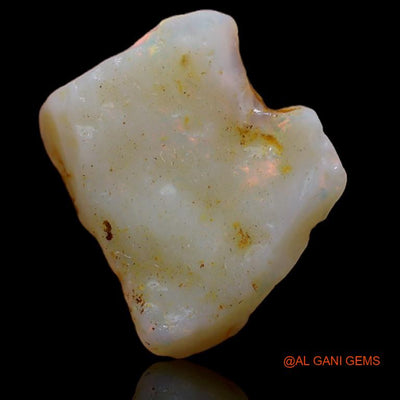 3.90 Cts Natural Australian Fire Opal Loose Gemstone Fancy Rough 13x12x4 mm R-342