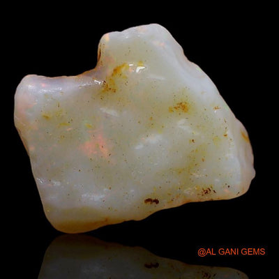 3.90 Cts Natural Australian Fire Opal Loose Gemstone Fancy Rough 13x12x4 mm R-342