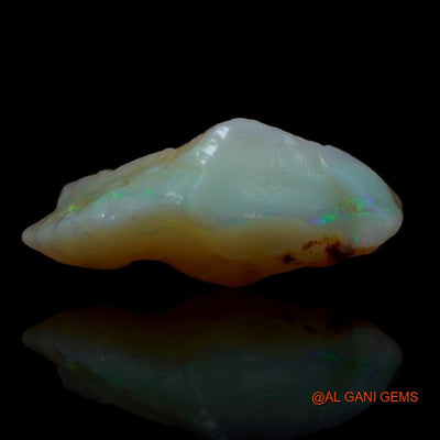 6.70 Cts Natural Australian Fire Opal Loose Gemstone Fancy Rough 22x9x6 mm R-343
