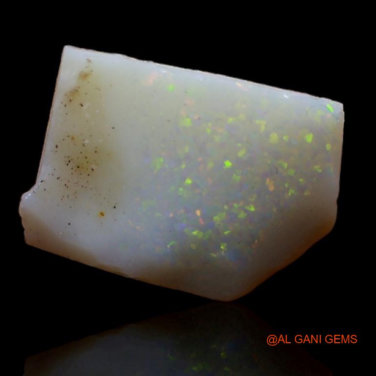 5.65 Cts Natural Australian Fire Opal Loose Gemstone Fancy Rough 14x11x4 mm R-344