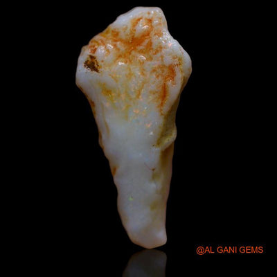 Natural Untreated Fire Opal Loose Gemstone Fancy Rough From Australia 4.20 Cts 21x10x4 mm R-346