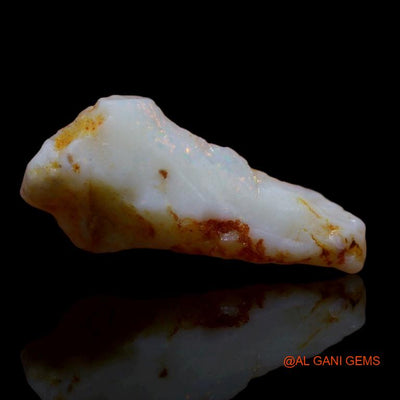 Natural Untreated Fire Opal Loose Gemstone Fancy Rough From Australia 4.20 Cts 21x10x4 mm R-346