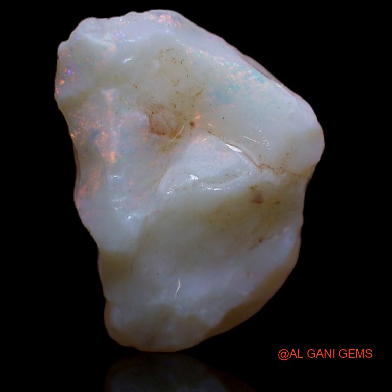 6.20 Cts Natural Australian Fire Opal Fancy Rough Loose Gemstone For Jewelry 16x11x7 mm R-347