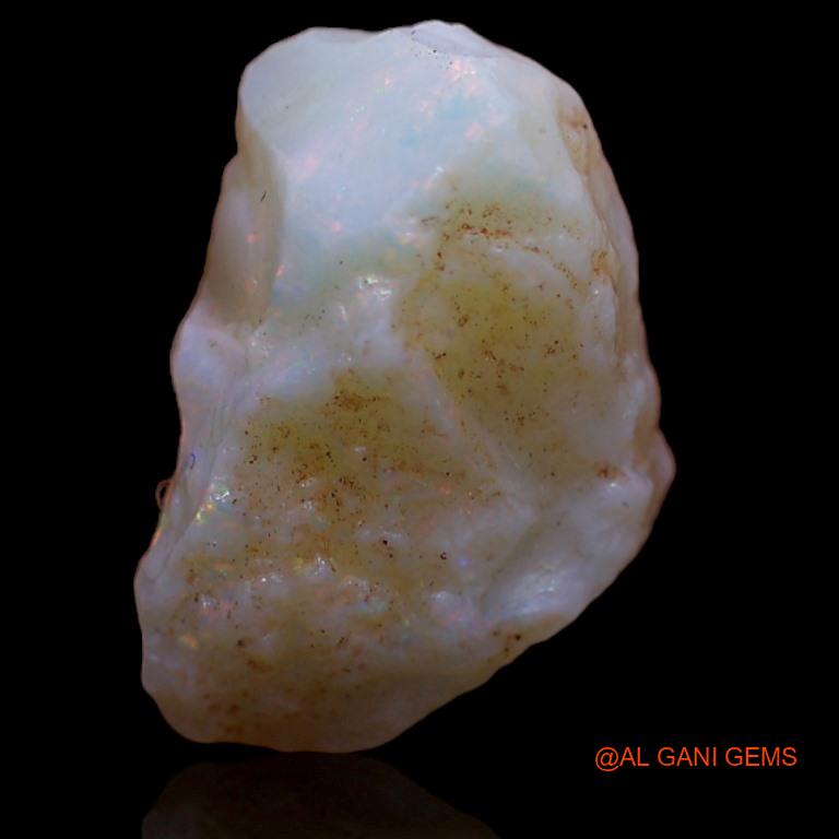 6.20 Cts Natural Australian Fire Opal Fancy Rough Loose Gemstone For Jewelry 16x11x7 mm R-347
