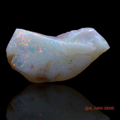 4.30 Cts Natural Australian Fire Opal Loose Gemstone Fancy Rough 21x10x3 mm R-359